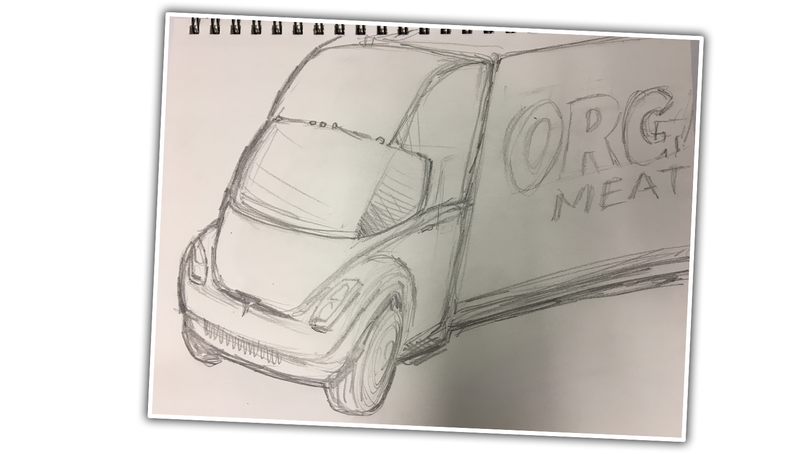 Illustration for article titled Elon Musk Just Teased The First Image Of The Tesla Semi Truck